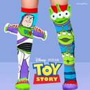 MEIAS DO BUZZ E DOS ALIENS
