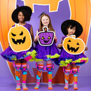MEIAS DE HALLOWEEN NEON DO STITCH