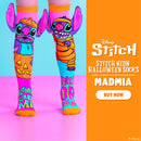 MEIAS DE HALLOWEEN NEON DO STITCH