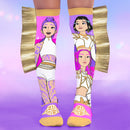 MEIAS DOURADAS KPOP