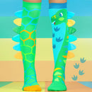 MEIAS DE DINOSSAURO GREEN ROAR