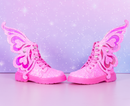 SAPATINHOS DE FADA COM GLITTER ROSA