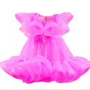 VESTIDO ROSA DO PAÍS DAS FADAS