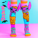 MEIAS DE HALLOWEEN NEON DO STITCH