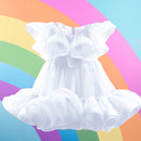 VESTIDO BRANCO DO PAÍS DAS FADAS