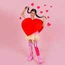 MEIAS COM CORAÇÕES DE AMOR
